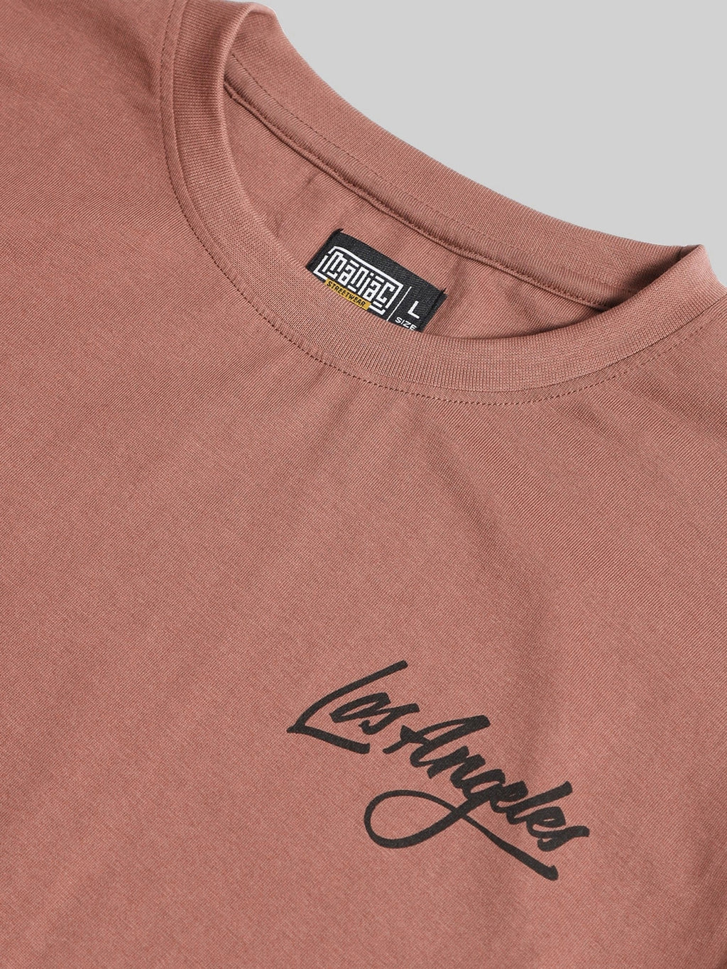 Los Angeles Dusty Pink Half Sleeve T-Shirt